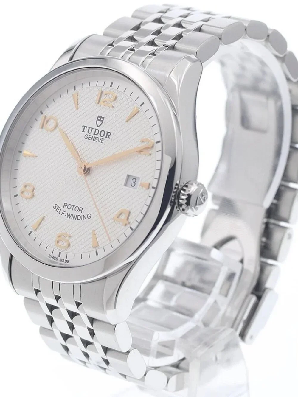 TUDOR 1926 91550 Date Silver Dial Automatic Men's Watch_956336